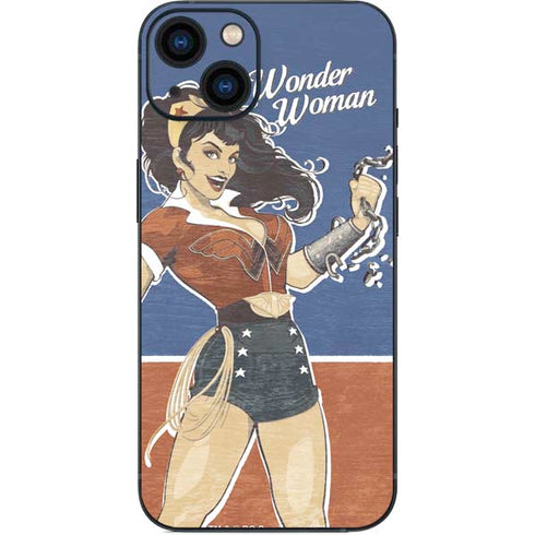 DC Comics Bombshells Wonder Woman Bombshell iPhone 14 Plus Skin